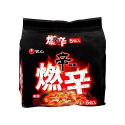 农心 辛拉面系列 燃辛120g*5 五连包 方便面泡面夜宵速食