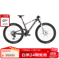 SCOTT 斯科特  Spark RC World Cup EVO电子避震软尾山地车 黑色/白色/粉色 S