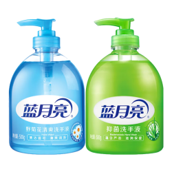 蓝月亮 洗手液泡沫丰富滋润芦荟抑菌99.9%500g+清爽去油去腥洗手液500g