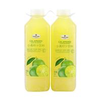 MEMBER'S MARK 会员制仓储店 小青柠汁饮料 1L*2瓶