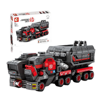 SEMBO BLOCK 森宝积木 流浪地球系列 107001 CN171-11箱式运载车