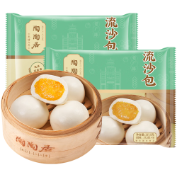 陶陶居 茶楼点心夜宵儿童早餐流沙包675g 共18个
