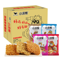 统一 小浣熊统一小浣熊干脆面整箱捏碎干吃面方便面儿童解馋零食小吃休闲食品 混合口味35g*30袋