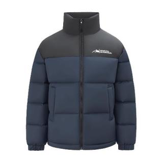 雪中飞 含绒量140g短款立领羽绒服 浅咖 175/92A