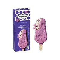 哈根达斯(Haagen-Dazs)蓝莓香草味高定马卡龙脆皮冰淇淋71g