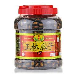 正林 3A黑瓜子1200g/桶五香味大颗粒西瓜子
