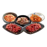 汉拿山韩式3~4人烤肉组合套餐 烤肉食材烧烤半成品套餐韩式户外家庭用 2牛+1猪+1鸡+1五花+5件套