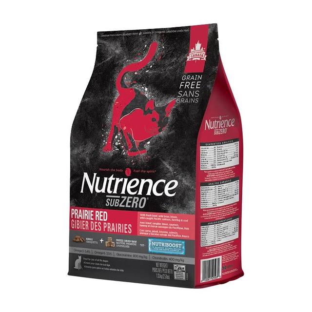 淘金币可用：Hagen Nutrience 无谷红肉禽肉冻干双拼全期猫粮2.23KG11磅