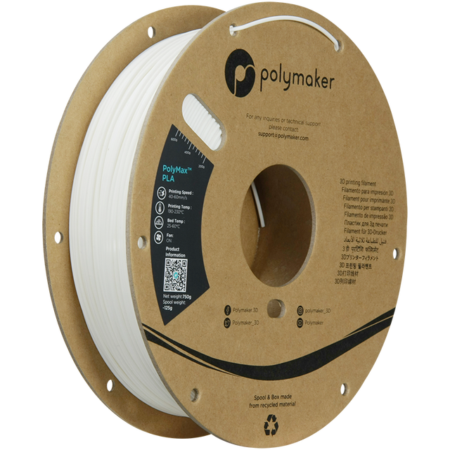 polymaker PolyMax PLA 3D打印耗材 1.75mm （灰）