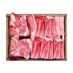 草地羊鲜生 宁夏滩羊 原切羊排块2斤 羊肉生鲜羊肋排烧烤食材 清真 源头直发 原切羊排2斤