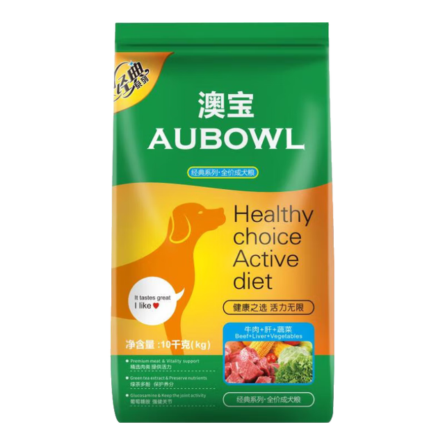 RAMICAL 澳宝狗粮 成犬粮 牛肉蔬菜味 10kg