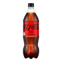 Coca-Cola/可口可乐 无糖 碳酸饮料 888ml 瓶装