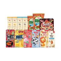 格力高(Glico)百奇星奇奇蒂零食大礼包饼干零食组合装 百奇星奇奇蒂大礼包 5盒8袋1瓶