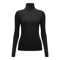 蕉内热皮保暖内衣女士秋衣打底衫棉感抗菌吸湿发热可外穿高领内搭