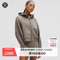 lululemon Scuba 女士超宽松款拉链连帽衫 LW3HTLS