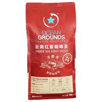 鸥际咖啡 云南红蜜咖啡豆中度烘焙1kg