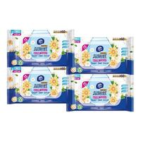 维达湿厕纸60片6包整箱金盏花精华家用洁净私处擦屁屁湿巾不堵厕