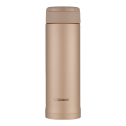 ZOJIRUSHI 500ml不锈钢真空保温旋盖杯（象印 金色 500ml）