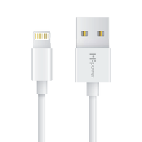 MFPower 米量 MFi认证 Lightning 2.4A 数据线 TPE 2m 白色