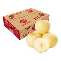 【佳农】黄金山东烟台奶油富士苹果4.5斤装新鲜多汁香甜水果