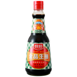 厨邦 金品生抽 特级酱油 410ml