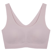 Ubras 无尺码系列 女士无钢圈文胸 UU11018 兰花烟