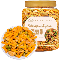 新边界 虾条豆果400g