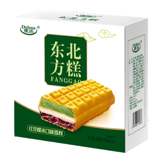 德华 东北方糕 红豆糯米口味雪糕 70g*5支