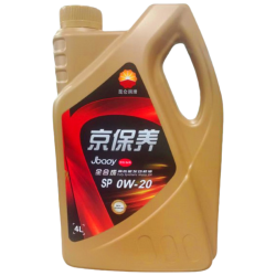 Kunlun 京保养系列 0W-20 SN PLUS级 全合成机油 4L
