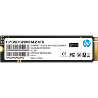 惠普（HP）4TB SSD固态硬盘 M.2接口(NVMe协议) SP803系列｜PCIe 4.0 读速7400MB/s 超薄石墨烯散热