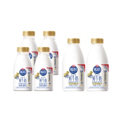 光明 优倍浓醇鲜牛奶185ml*10瓶+优倍有机185ml*2瓶