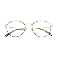  essilor/依视路 智能防蓝光 近视眼镜  依视路膜岩高清1.60现片 金属-全框-夏蒙-黑金色