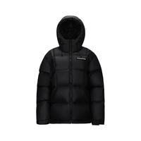 企鹅男装 热能羽绒服女冬季反季户外加厚连帽面包服 冰川灰 S