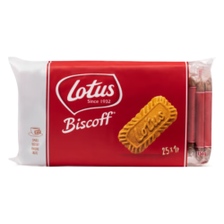 Lotus 156g 比利时原装进口缤咖时焦糖饼干办公室咖啡伴侣下午茶25片