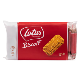 Lotus Biscoff比时咔和情156G比利时进口焦糖曲奇饼干办公室零食 充饥下午茶
