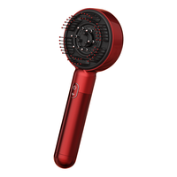 飞利浦(PHILIPS)头部按摩器【护发小红梳】EMS按摩梳双红光护发健发生发梳电动上药导入仪送男女友5303H