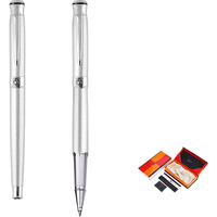 Pimio 毕加索 瑞典花王系列 903 拔帽宝珠笔 白金色 0.5mm 单支装