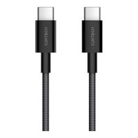 CukTech 酷态科 PD快充织数据线C-C接口充电线 1.5m 60W 灰色