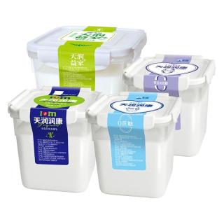 百亿补贴：天润 益家 全脂风味发酵乳 原味1kg*2桶