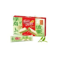 雀巢 Nestle）脆脆鲨茉莉雪芽裸威化夹心饼干14条 休闲零食饱腹充饥 独立包装
