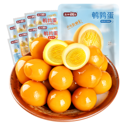 盐津铺子 鹌鹑蛋混合口味400g 熟食休闲食品卤蛋零食大礼包 约60颗