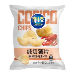 可比克 纯切薯片 田园番茄味