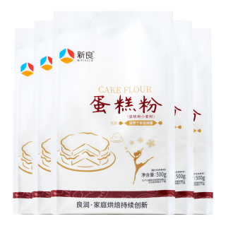 今日必买：新良 蛋糕粉500gx5袋 低筋面粉 烘焙原料 戚风蛋糕饼干糕点用小麦粉