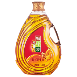 狮球唛 一级 港式花生油 6.18L