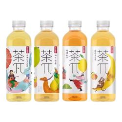 农夫山泉 茶兀饮料茶派500ml装蜜桃乌龙茶西柚茉莉花茶柚子绿茶
