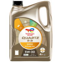 道达尔能源 TotalEnergies 道达尔 快驰系列 9000 5W-30 SN级 全合成机油 4L