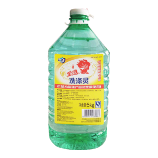 金鱼 洗涤灵大桶5kg 柠檬味经典商用洗洁精餐具果蔬清洗剂食品级