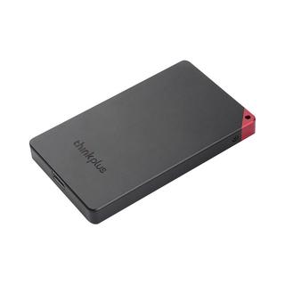  thinkplus US系列 US100 高速读取400MB/S 移动固态硬盘  黑色 256GB