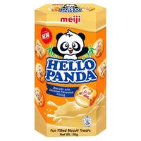 meiji 明治 新加坡小熊饼干焦糖夹心口味儿童零食下午茶休闲食品50g 焦糖夹心50g