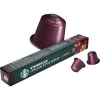 星巴克（Starbucks）意式浓缩5.3g/*10颗 Nespresso胶囊咖啡 特选综合中度烘焙黑咖啡